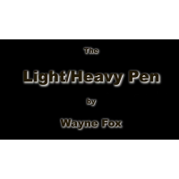 Light and Heavy Pen By Wayne Fox