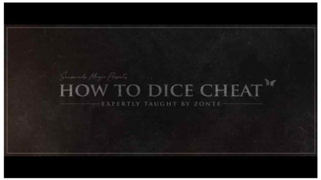 How To Dice Cheat Vol 1 by Zonte Magic tricks