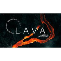 Lava Coin Through Card Gaff