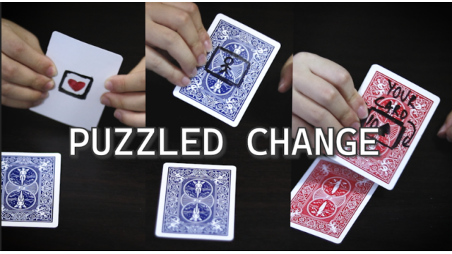 Puzzled Change by Zi Tian - Card Tricks