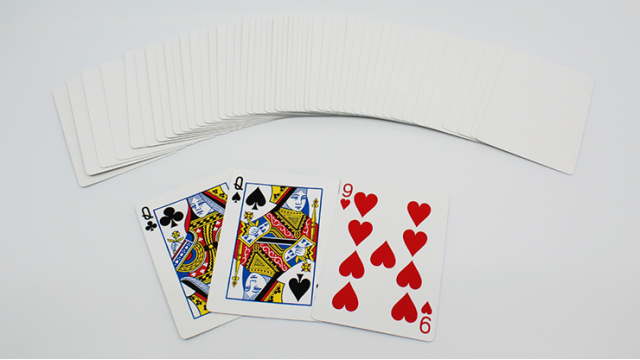 Signed Card by Dominique Duvivier - Card Tricks