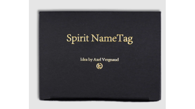 The Spirit NameTag by Axel Vergnaud & TCC Magic - Mentalism