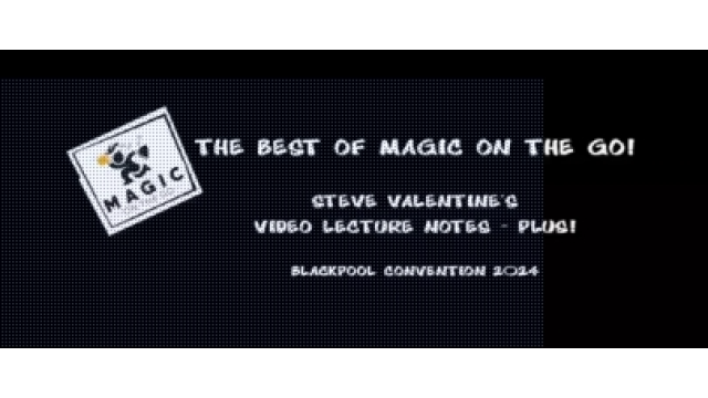 Steve Valentine's Video Lecture Notes part 1 - 2024