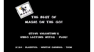 Steve Valentine – Lecture Notes (Blackpool Convention 2024).