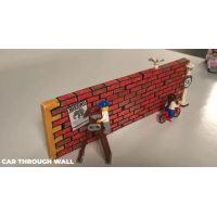 Car Through Wall by Matt Pritchard