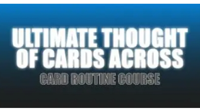 Craig Petty - Ultimate Thought Of Cards Across (Netrix) - 2024