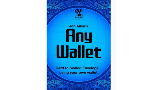 Any Wallet by Jon Allen - 2024