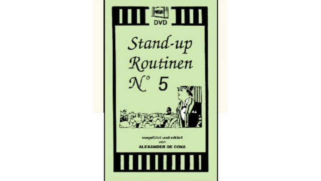 Stand up Routinen 5 by Alexander de Cova - 2024