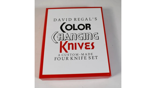 David Regal – Color Changing Knives - 2024