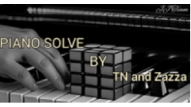 PIANO SOLVE by TN and Zazza (Instant Download) - Magic DVDs