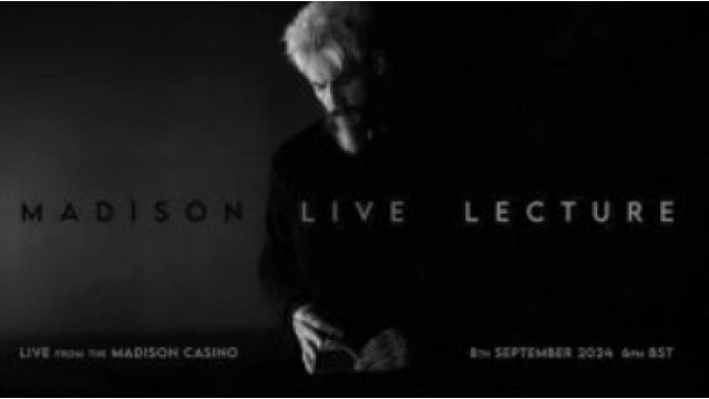 Daniel Madison - MADISON LIVE LECTURE Recording (8th September 2024) - Card Tricks