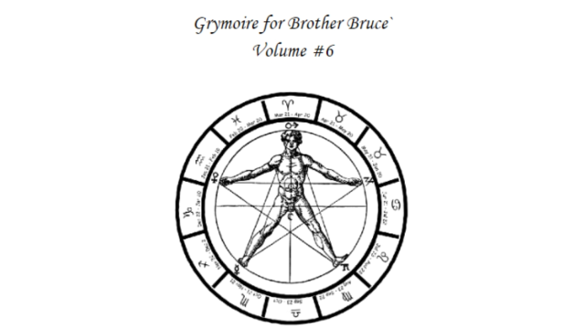 The Grymoire for Brother Bruce by Bruce Barnett ( Vol 6 , Instant Download ) - Magic Ebooks