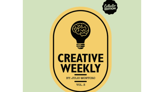 Julio Montoro - CREATIVE WEEKLY VOL. 3 LIMITED - Card Tricks