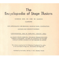 The Encyclopedia of Stage Illusions by Burling Hull