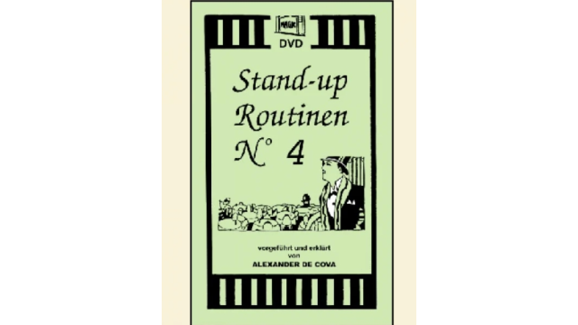 Stand up Routinen 4 by Alexander de Cova - 2024