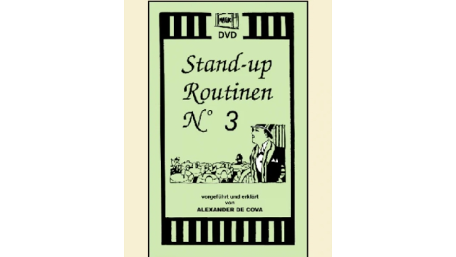 Stand up Routinen 3 by Alexander de Cova - 2024