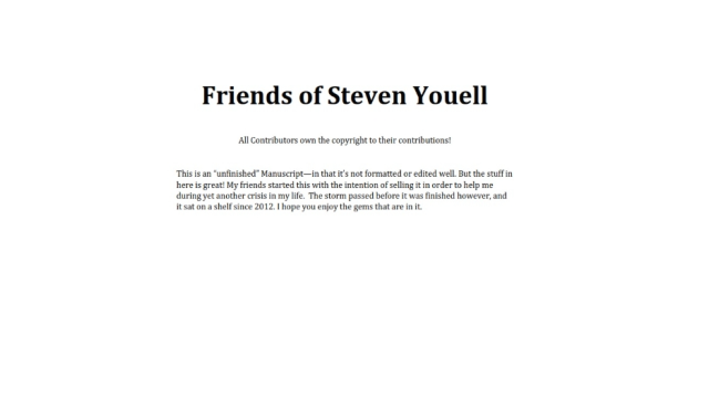 Friends of Steven Youell by Steven Youell - 2024