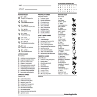 Numerology Profile Worksheet