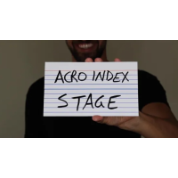 Acro Index Stage Dry Erase by Blake Vogt