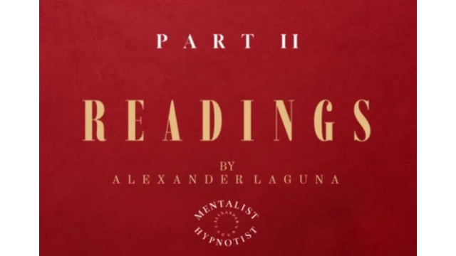 READINGS: PART 1 By Alexander Laguna (ENGLISH EBOOK) - 2024