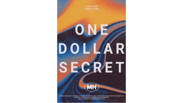 One Dollar Secret by Lewis Le Val - 2024