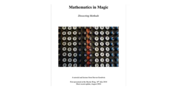 The Maths in Magic by Steven Goodwin - Magic Ebooks