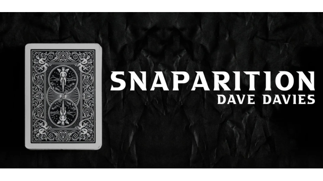 David Davis – Snaparition - Greater Magic Video Library