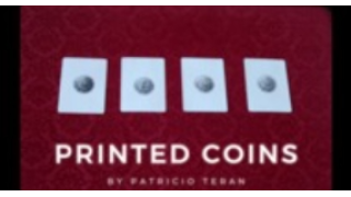 Printed Coins by Patricio Teran (Instant Download)