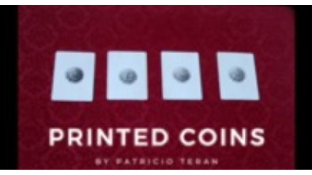 Printed Coins by Patricio Teran (Instant Download) - Money & Coin Tricks