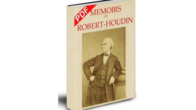 Memoirs of Robert-Houdin Text-Based - Magic Ebooks