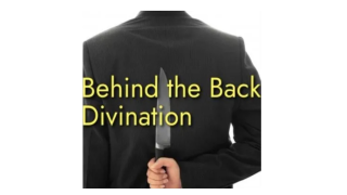 Behind the Back Divination by Unnamed Magician