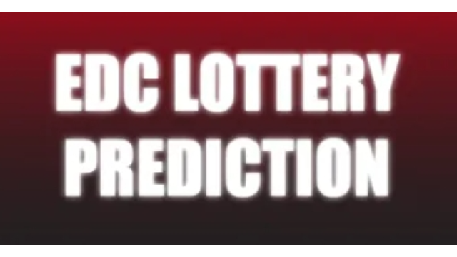 EDC Lottery Prediction by Craig Petty - 2024