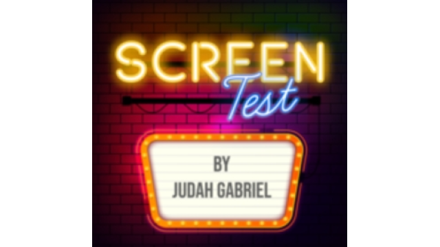 Screen Test by Judah Gabriel Annual (No Membership Access) - 2024