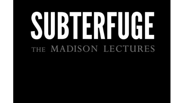 Daniel Madison - SUBTERFUGE - The Daniel Madison Magic Lectures - Magic Ebooks