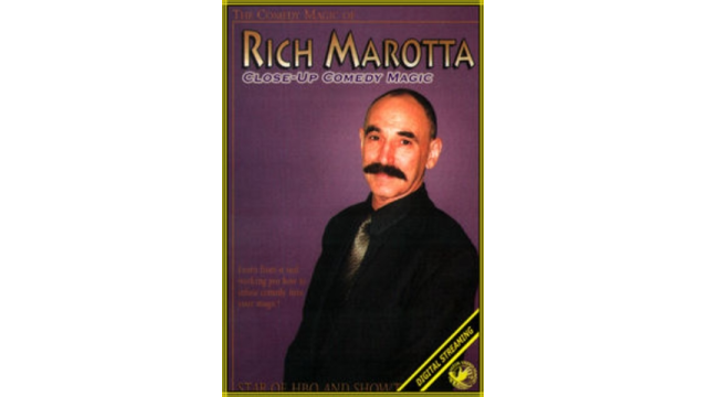 CLOSE-UP COMEDY MAGIC VIDEO (RICH MAROTTA) - Magic DVDs