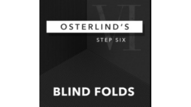 Osterlinds 13 Steps 6 Blindfolds by Richard Osterlind