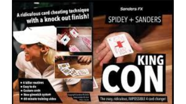 Spidey's King Con By Richard Sanders - Magic DVDs