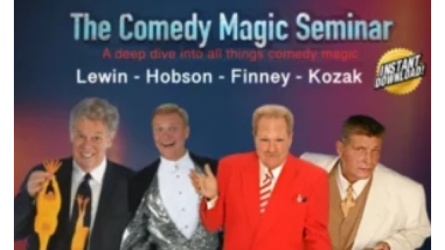 Michael Finney, Jeff Hobson, Paul Kozak, and Nick Lewin – The Comedy Magic Seminar - Magic DVDs