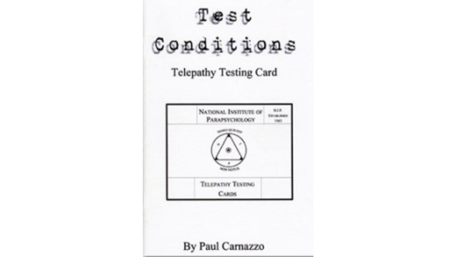 Test Conditions by Paul Carnazzo - Mentalism