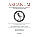 Arnold McDonald - ARCANUM 1 Arnold McDonald - ARCANUM 1