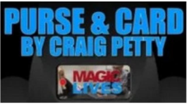 Craig Petty - Purse & Card - Craig Petty