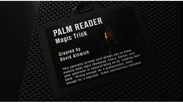 The Palm Reader Card by David Alnwick - 2025