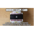 Alfonso Solis - Houdini Escape Card Alfonso Solis - Houdini Escape Card