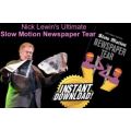 Nick Lewin - Ultimate Slow Motion Newspaper Tear Nick Lewin - Ultimate Slow Motion Newspaper Tear