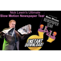 Nick Lewin - Ultimate Slow Motion Newspaper Tear