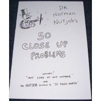 Jerry Sadowitz - Dr. Norman Nutjob's 50 Close Up Problems