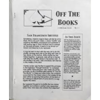 Off The Books Issues 1 To 10 By Karl Fulves