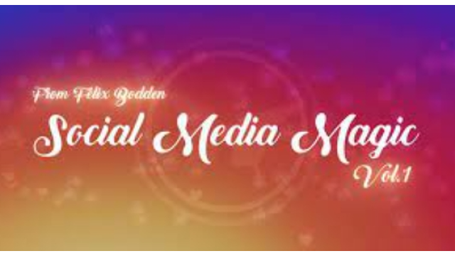 Felix Bodden - Social Media Magic Volume 1 - Magic DVDs