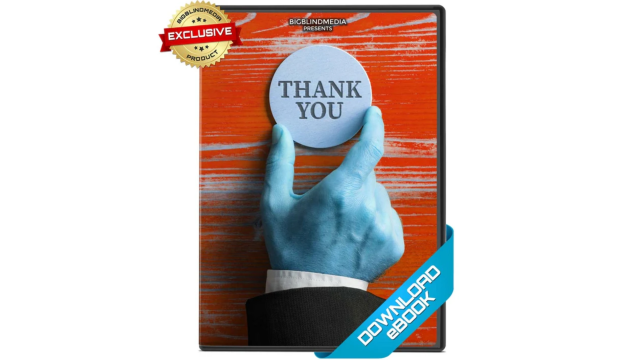 Biz - Thankyou - WITH VIDEO LESSONS INCLUDED - Magic Ebooks