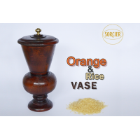 Sorcier Magic - Orange and Rice Vase